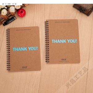 Kraft Coil Ring Binder Book 6