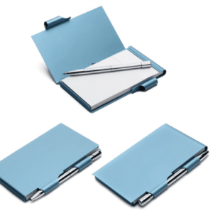 Metallic Post it with Pen 5