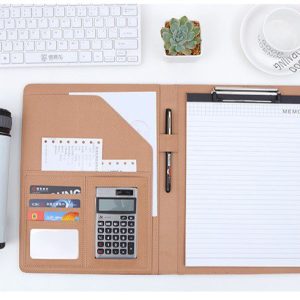 A4 Leather Work Pad Folio 7