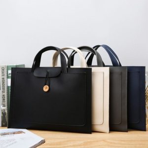Leather Tote Organizer Bag 1