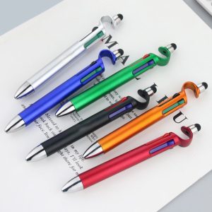 4 Color Ballpoint Stylus Pen