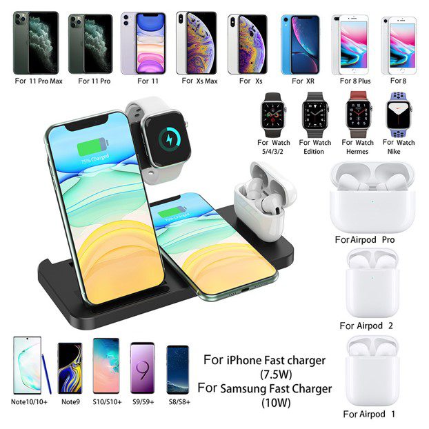 4 in 1 Wireless Charging Station 2