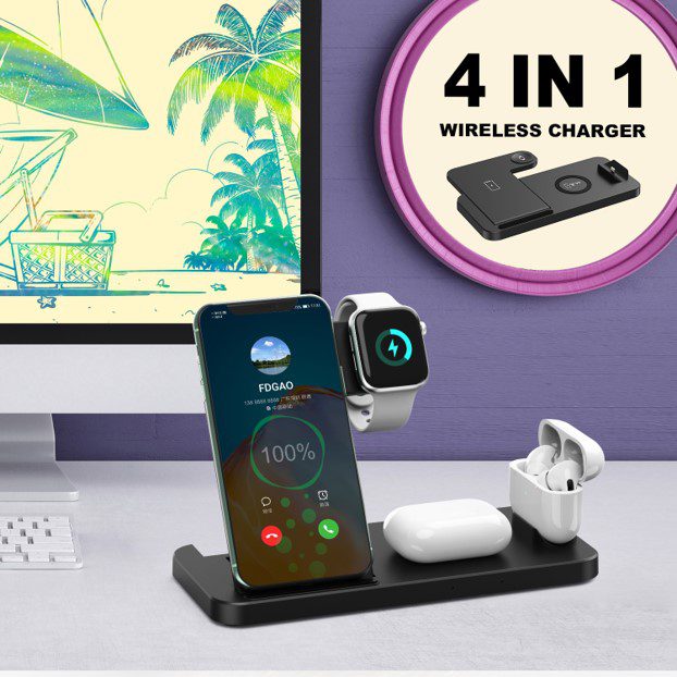 4 in 1 Wireless Charging Station 4