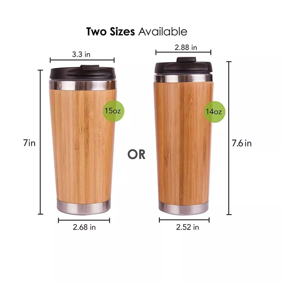Eco Bamboo Stainless Steel Tumbler 3