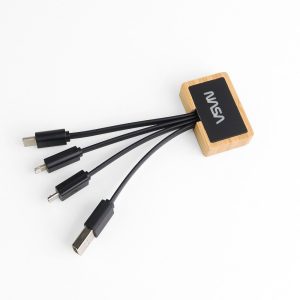 Eco Bamboo USB Charging Cable