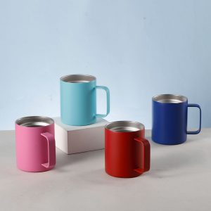 Stainless Steel Handle Mug