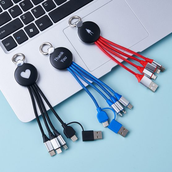 3 in 1 Light Up Charging Cable With Type C 18