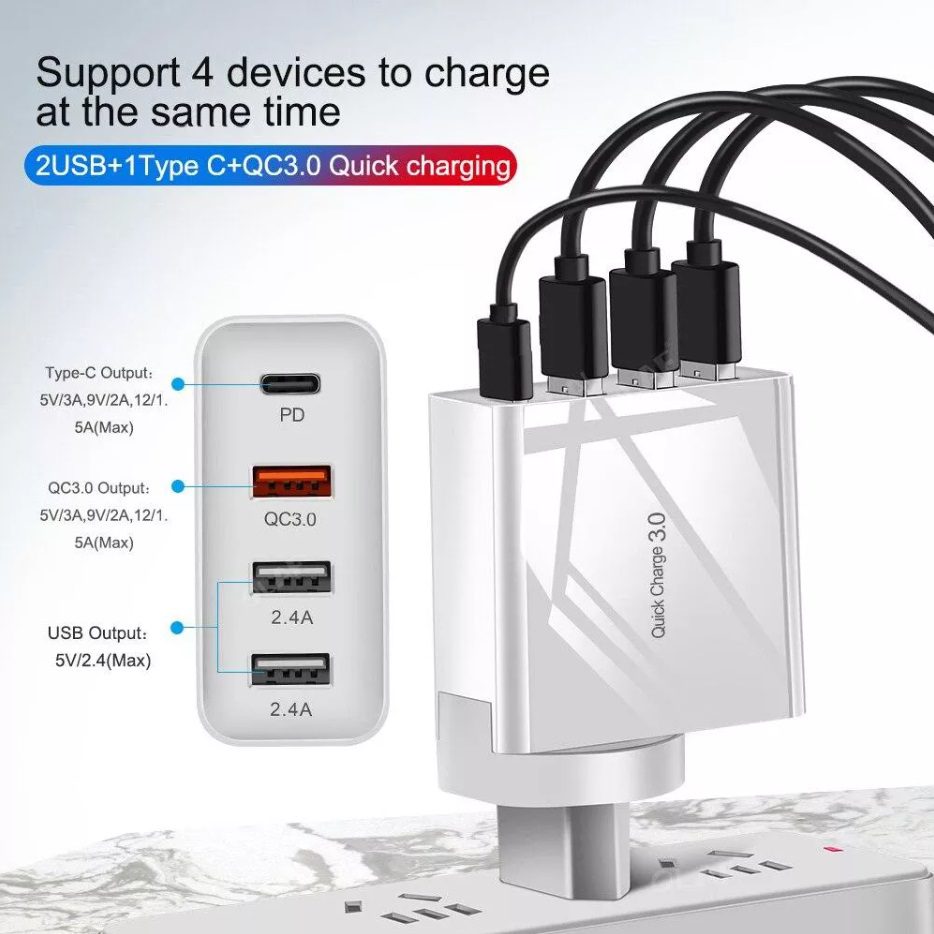 48 Watt QC PD Wall Plug 2