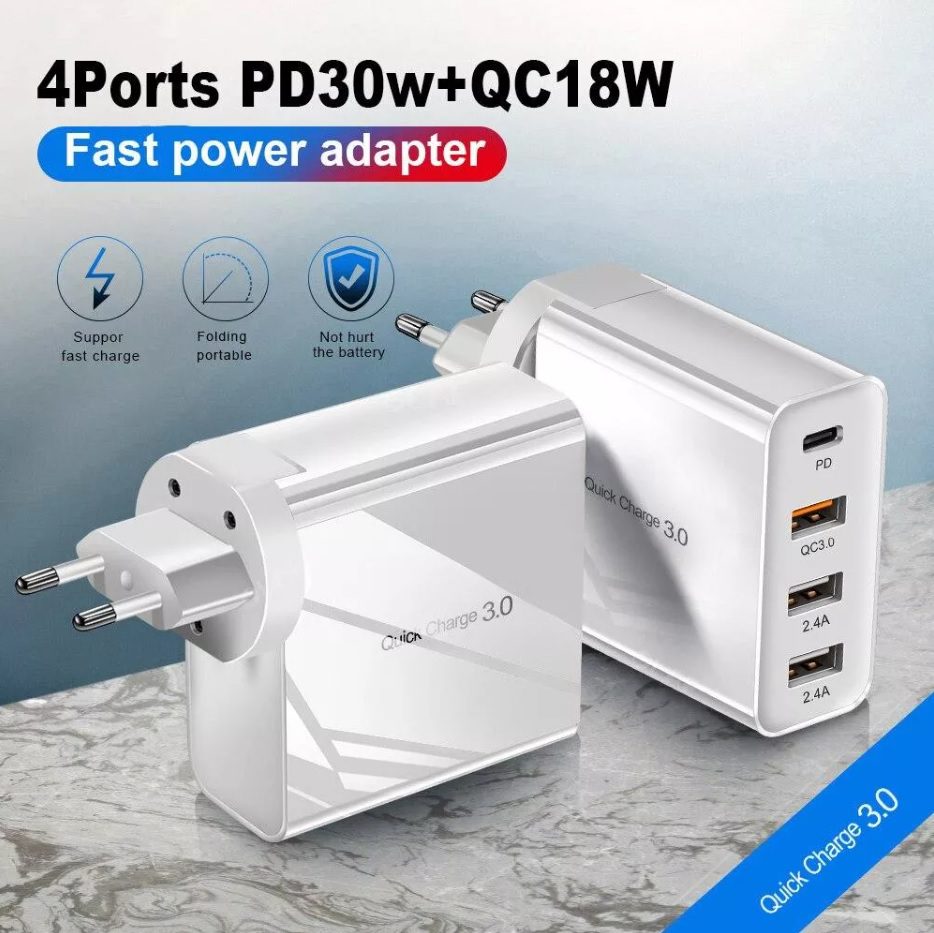 48 Watt QC PD Wall Plug
