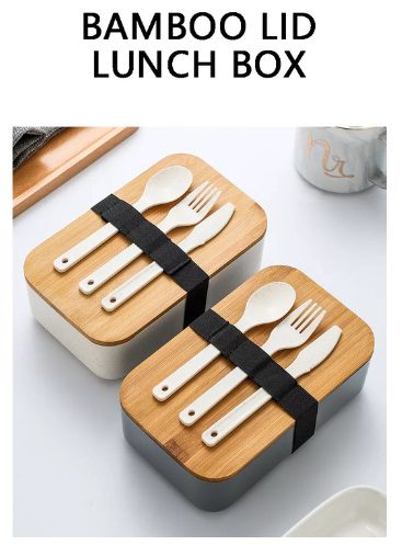 Bamboo Lid Lunch Box 11
