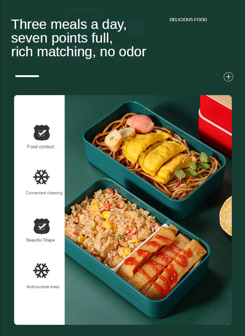 Bamboo Lid Lunch Box 14