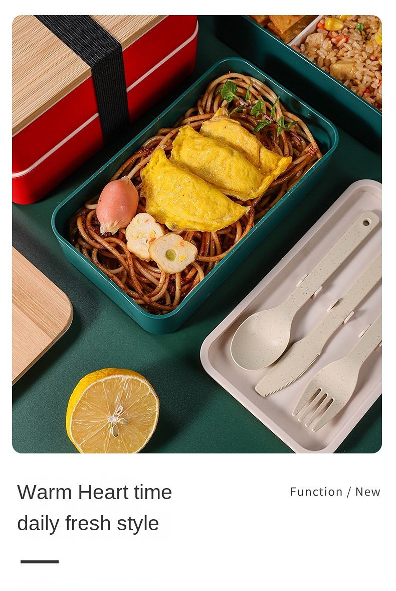 Bamboo Lid Lunch Box 20