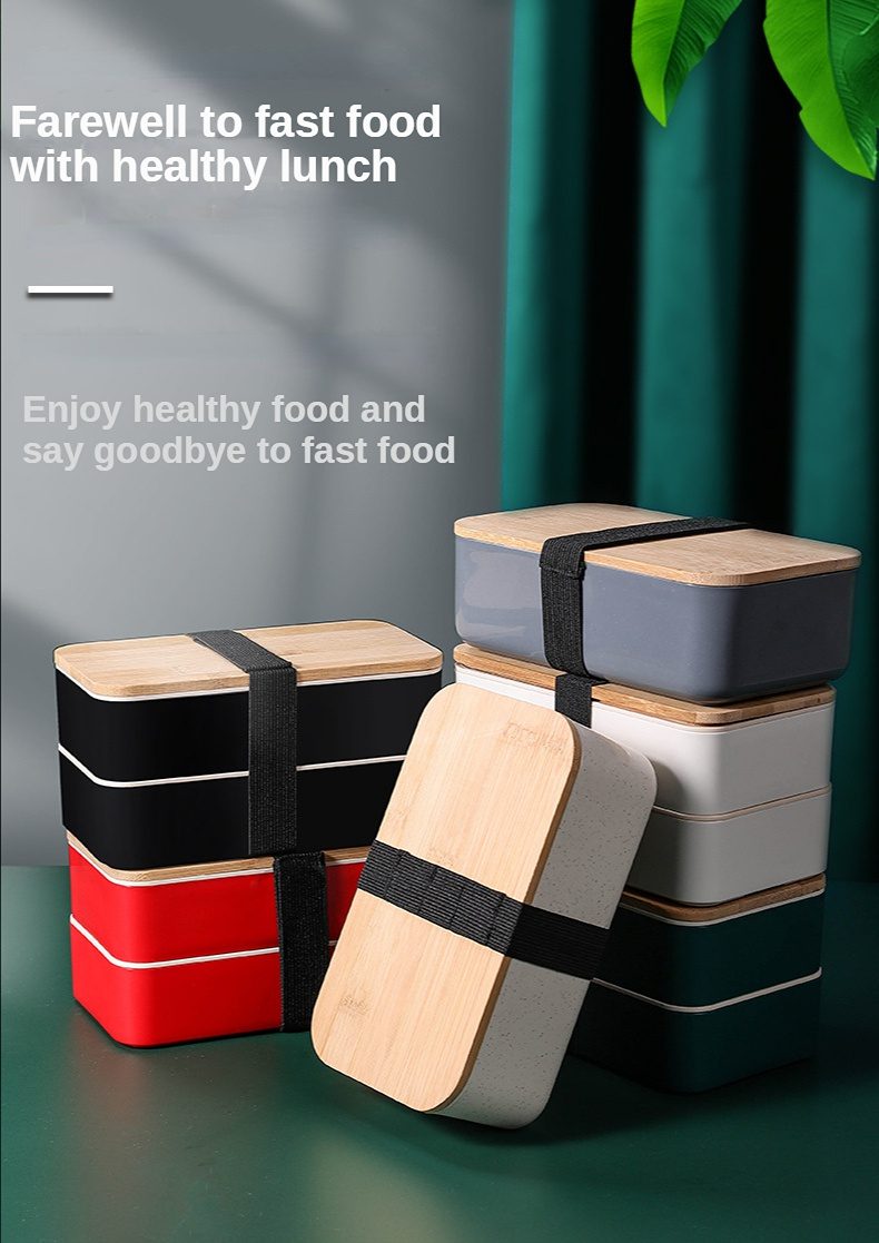 Bamboo Lid Lunch Box 23