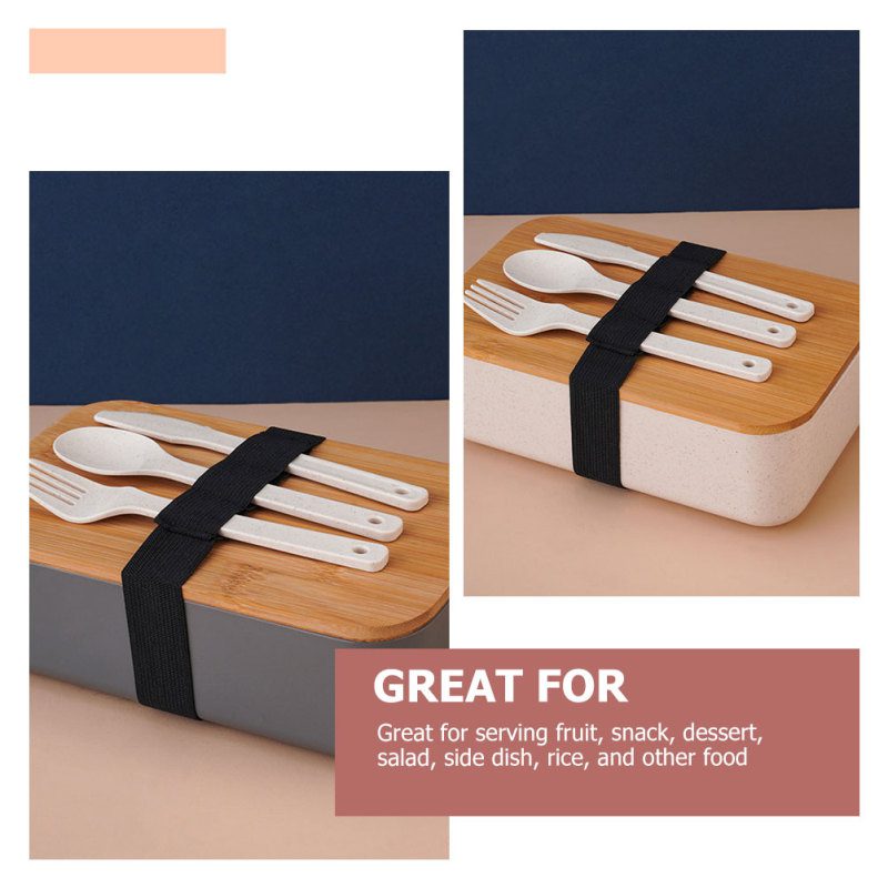 Bamboo Lid Lunch Box 3