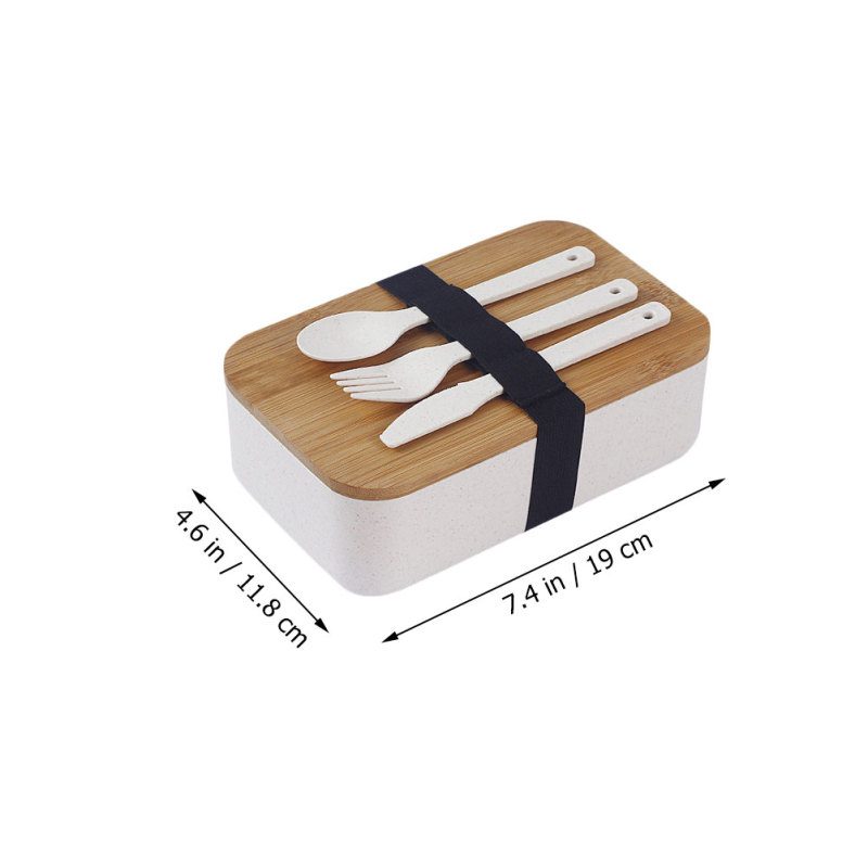 Bamboo Lid Lunch Box 4