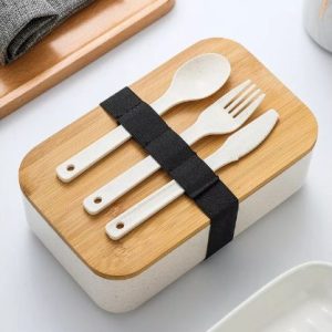 Bamboo Lid Lunch Box 9