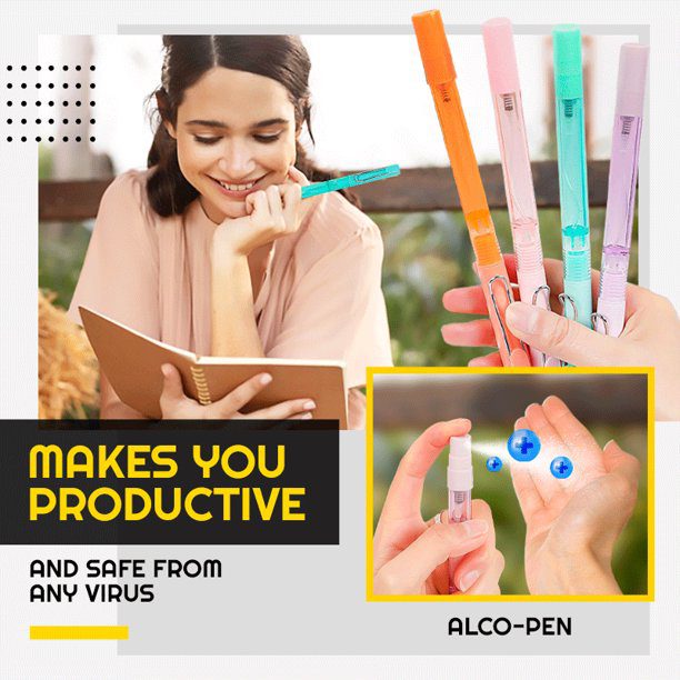 Clip On Spray Sanitizer Pen 2