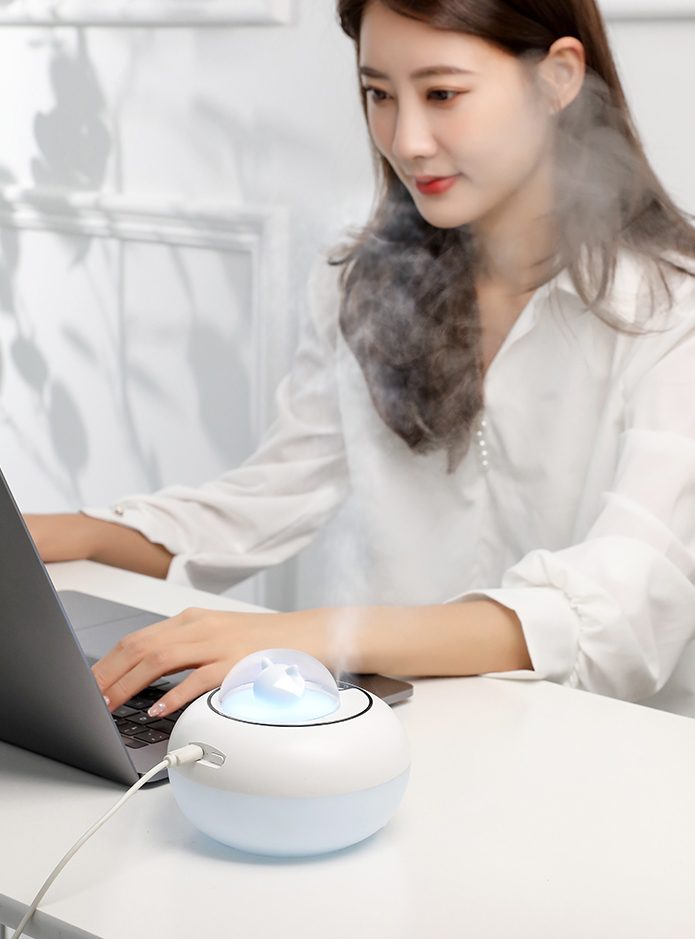 Cute Cat Light Humidifier 16