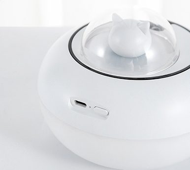 Cute Cat Light Humidifier 24