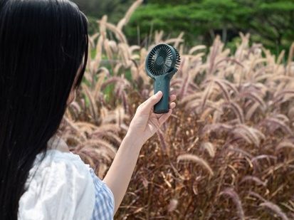 Double Leaf Adjustable Fan 1 1