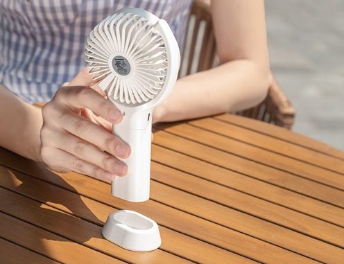 Double Leaf Adjustable Fan 11