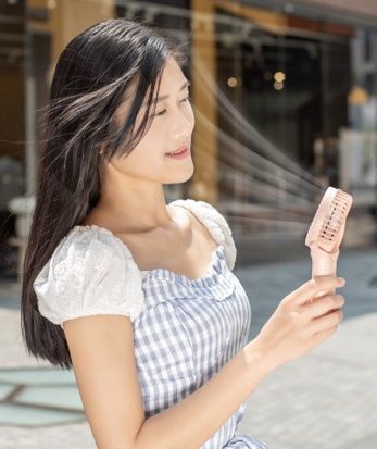 Double Leaf Adjustable Fan 9