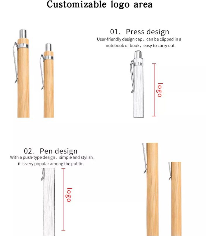 Eco Bamboo Ballpoint Pen 4