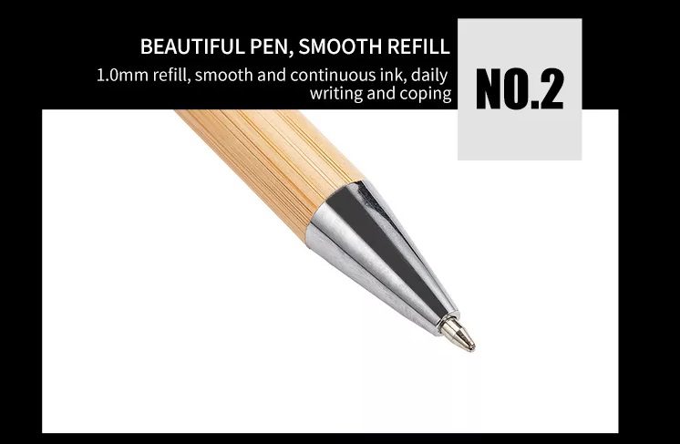 Eco Bamboo Ballpoint Pen 6