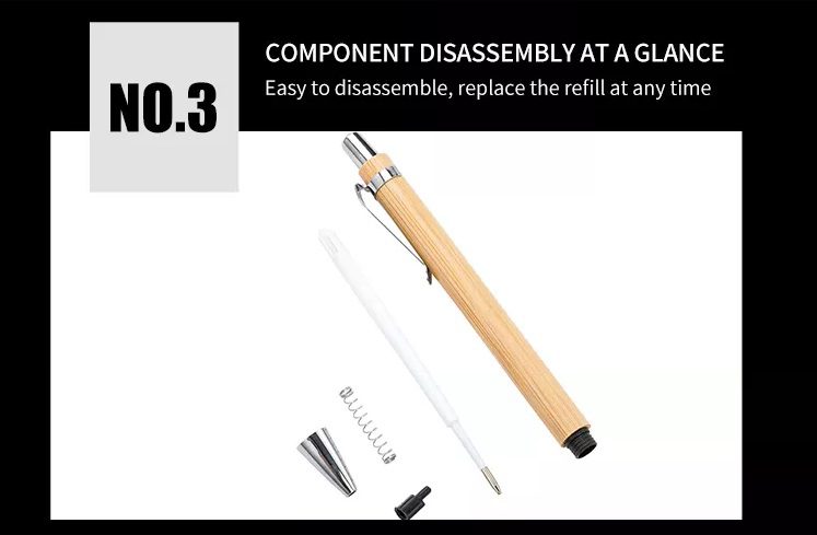 Eco Bamboo Ballpoint Pen 7