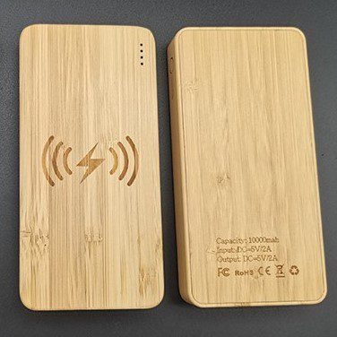Eco Bamboo Powerbank 10000mah 1
