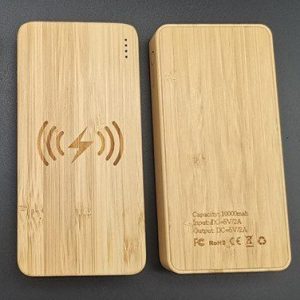 Eco Bamboo Powerbank 10000mah