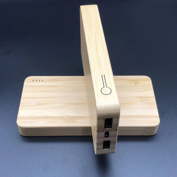 Eco Bamboo Powerbank 10000mah 4