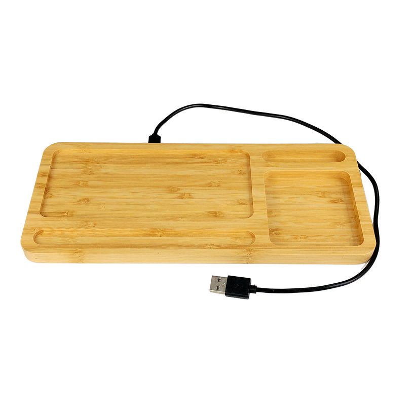 Eco Bamboo Stationery Holder Charger 10 1