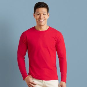 GILDAN Premium Cotton Long Sleeve Shirt 2