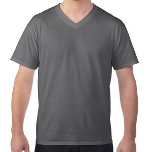 GILDAN Soft Style V Neck Shirt 7