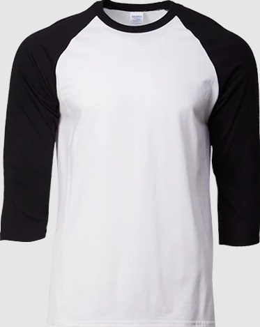 GILDAN Three Quarter Sleeve Raglan Shirt 2