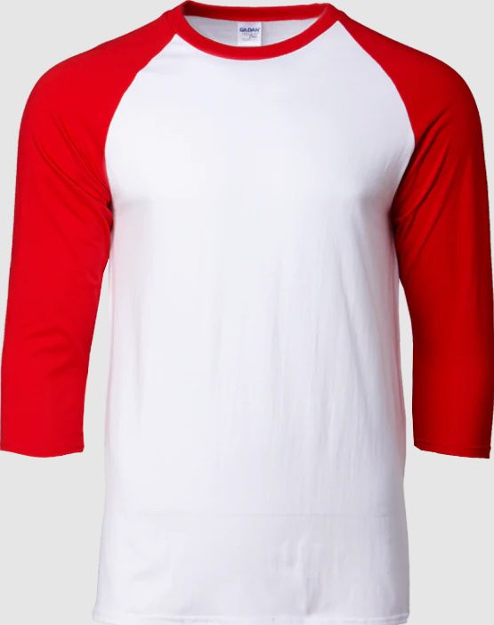 GILDAN Three Quarter Sleeve Raglan Shirt 4
