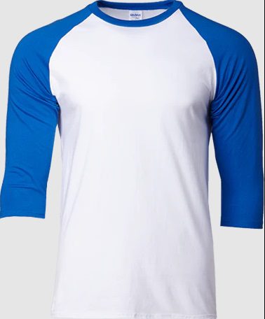 GILDAN Three Quarter Sleeve Raglan Shirt 5
