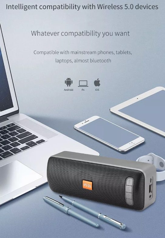 RGB Wireless Radio Speaker 7 1