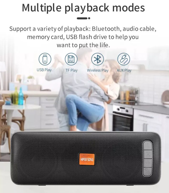 RGB Wireless Radio Speaker 8 1