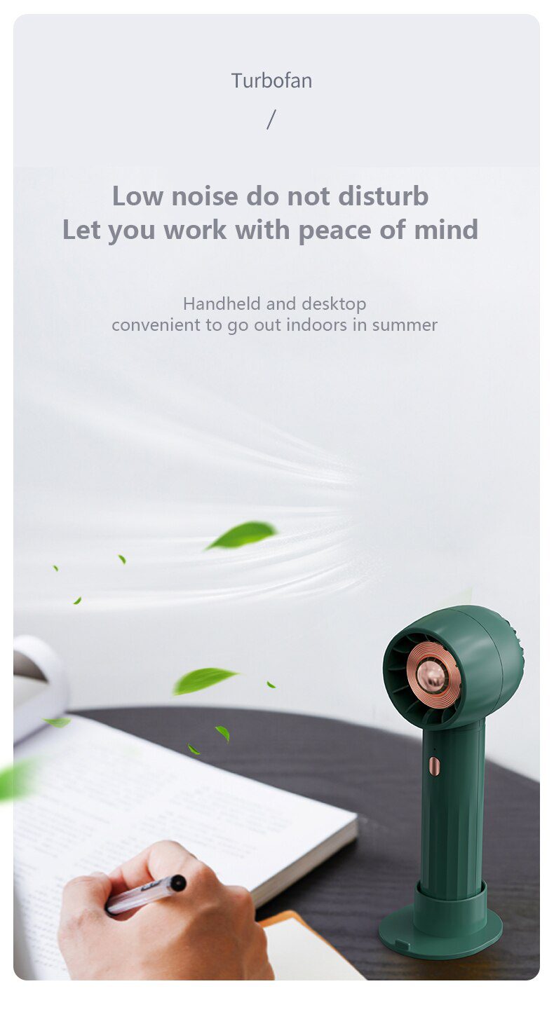 Turbo Stand Handheld Fan 11