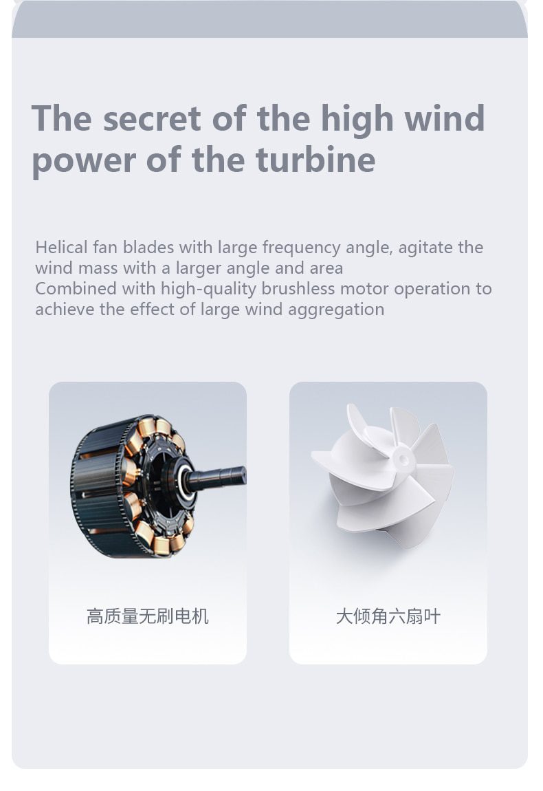 Turbo Stand Handheld Fan 7