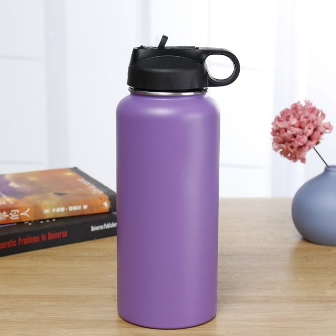 Vacuum Spout Lid Straw Flask 15