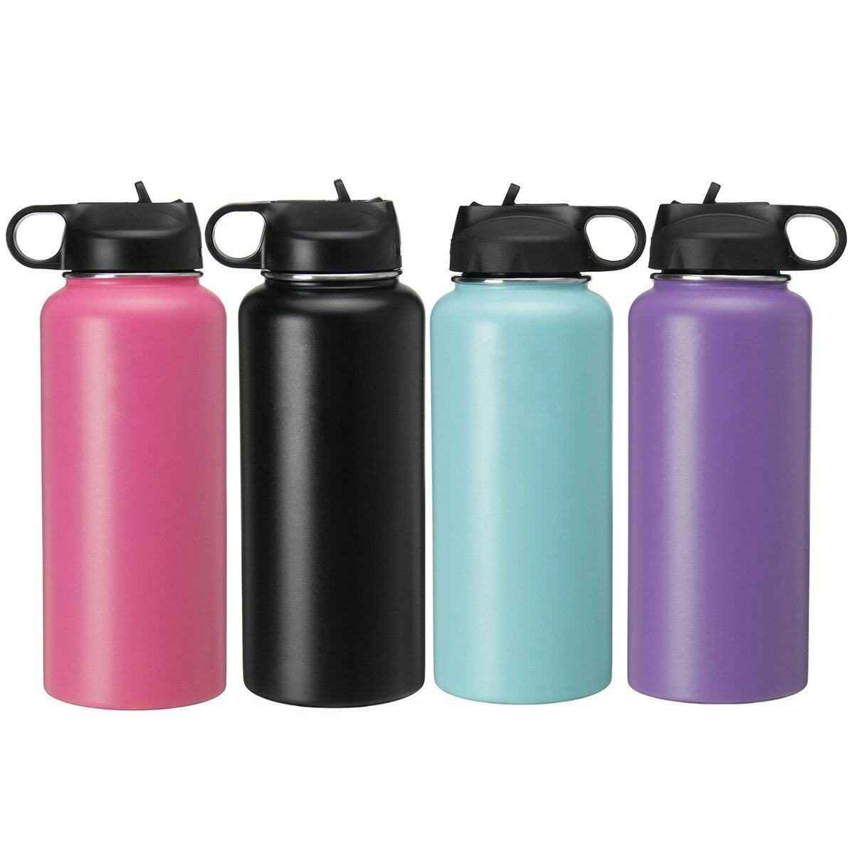 Vacuum Spout Lid Straw Flask 4
