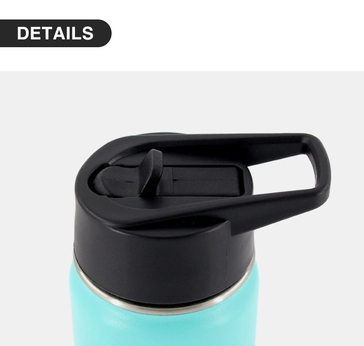 Wide Mouth Straw Lid Flask 6