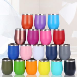 Egg Shaped Insulated Mug 16