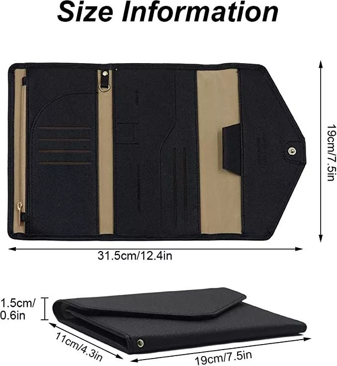 Multi Purpose Travel RFID Wallet 8