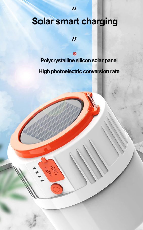 Waterproof Solar Phone Charging Lamp 11