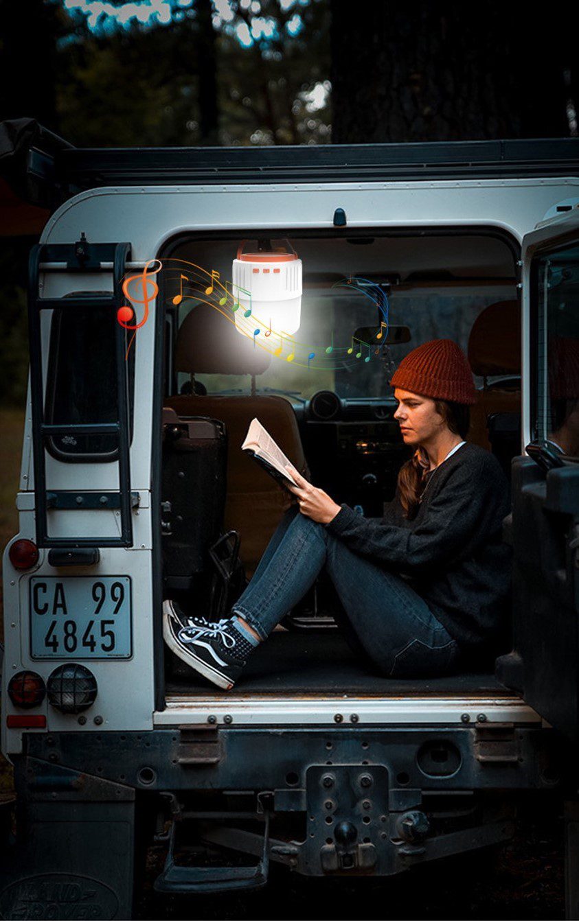 Waterproof Solar Phone Charging Lamp 14