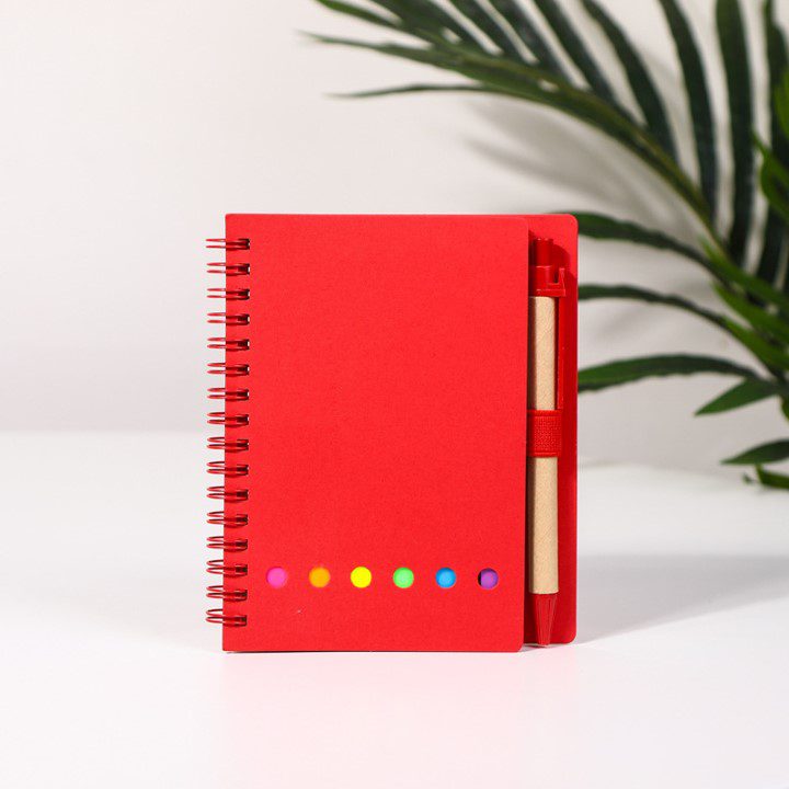 Multi Color Post It Kraft Notebook 7